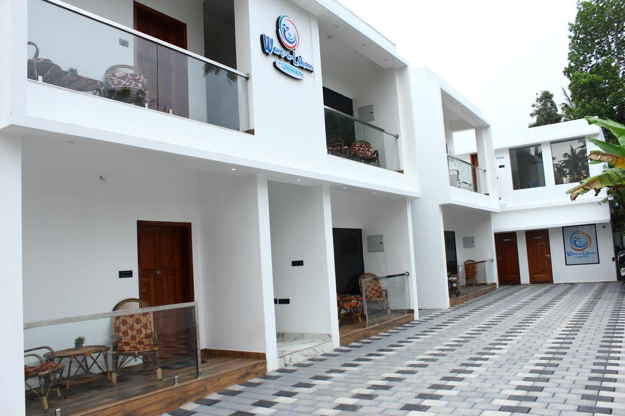 Wavealokam Beach Retreat Варкала Екстер'єр фото